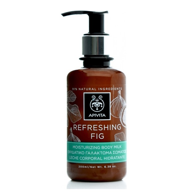 Apivita Refreshing Fig Moisturizing Body Milk 200ml Apivita Refreshing Fig Moisturizing Body Milk 200ml