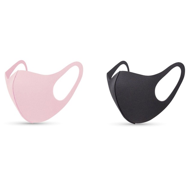TiLi Fashion Face Mask Παιδικές Μάσκες Προσώπου Πολλαπλών Χρήσεων με Σχέδια Ροζ - Μαύρη για Κορίτσι 2 Τεμάχια TiLi Fashion Face Mask Παιδικές Μάσκες Προσώπου Πολλαπλών Χρήσεων με Σχέδια Ροζ - Μαύρη για Κορίτσι 2 Τεμάχια
