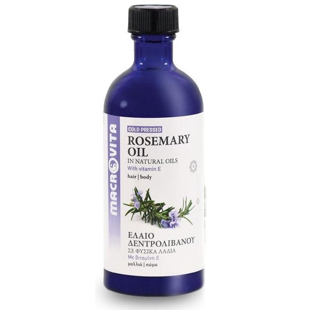 Macrovita Rosemary Oil with Vitamins E + C + F 100ml Macrovita Rosemary Oil with Vitamins E + C + F 100ml