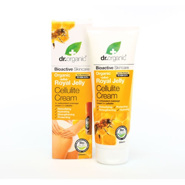 Dr.Organic Royal Jelly Cellulite Cream 200ml Dr.Organic Royal Jelly Cellulite Cream 200ml
