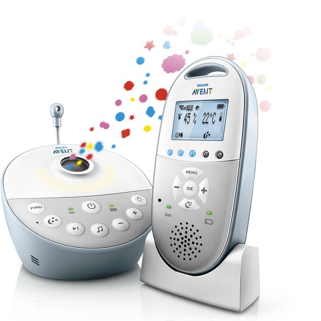 Avent Dect Συσκευή Παρακολούθησης Μωρού (Προβολή Σχεδίων) SCD580/00 Avent Dect Συσκευή Παρακολούθησης Μωρού (Προβολή Σχεδίων) SCD580/00