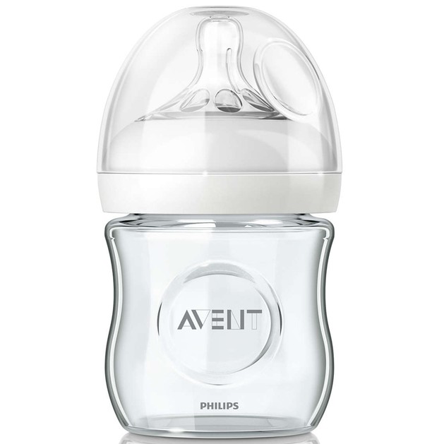 Avent Natural Μπιμπερό για Νεογέννητα Χωρίς BPA Γυάλινο 120ml SCF671 Avent Natural Μπιμπερό για Νεογέννητα Χωρίς BPA Γυάλινο 120ml SCF671