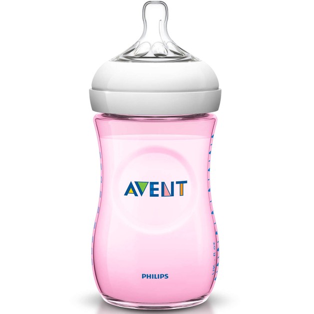 Avent Natural Μπιμπερό για Φυσικό Τάισμα με Θηλή Αργής Ροής 260ml Avent Natural Μπιμπερό για Φυσικό Τάισμα με Θηλή Αργής Ροής 260ml