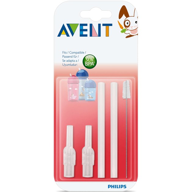 Avent Καλαμάκια Αντικατάστασης με Σιλικόνη Avent Καλαμάκια Αντικατάστασης με Σιλικόνη