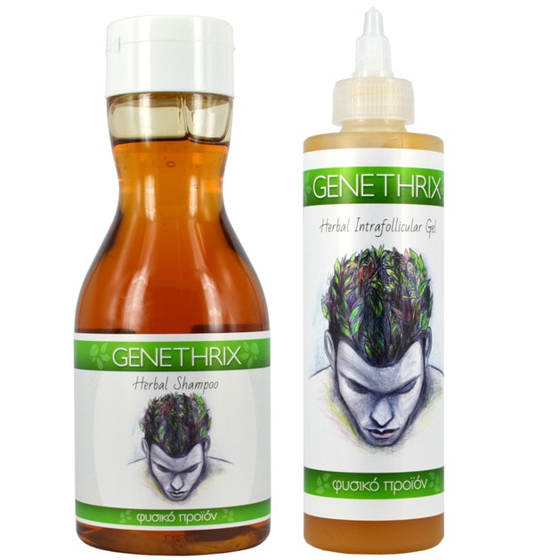 Genomed Πακέτο Προσφοράς Genethrix Αγωγή Κατά της Τριχόπτωσης Herbal Shampoo 300ml & Herbal Intrafollicular Gel 200ml Genomed Πακέτο Προσφοράς Genethrix Αγωγή Κατά της Τριχόπτωσης Herbal Shampoo 300ml & Herbal Intrafollicular Gel 200ml
