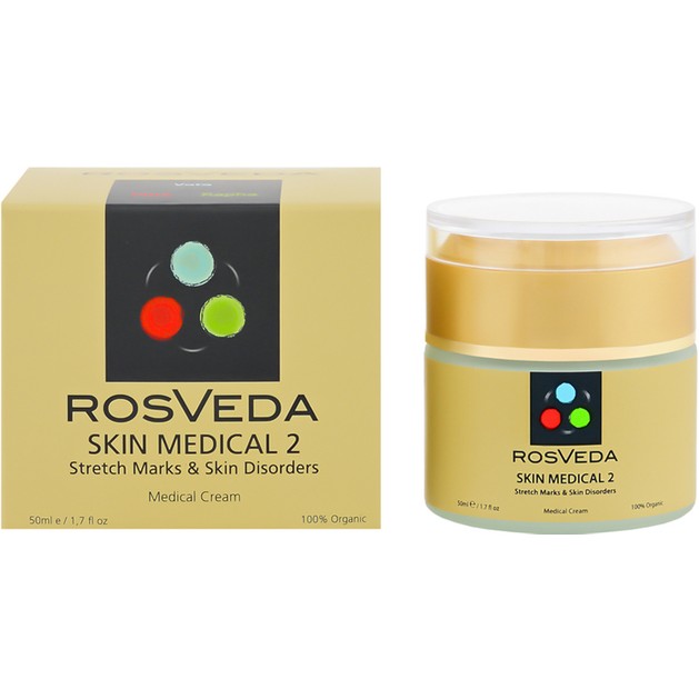 Rosveda Skin Medical 2 100% Φυτική Σύνθεση, Οργανική Κρέμα που Μειώνει Δραστικά, Ραγάδες, Ουλές, Λεπτές Γραμμές 50ml Rosveda Skin Medical 2 100% Φυτική Σύνθεση, Οργανική Κρέμα που Μειώνει Δραστικά, Ραγάδες, Ουλές, Λεπτές Γραμμές 50ml
