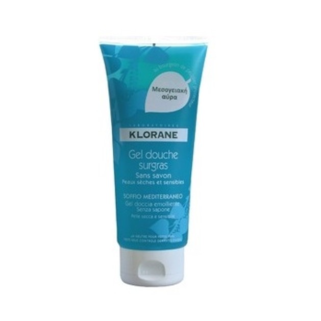 Klorane Gel Douche Surgras Soffio Mediterraneo 200ml Klorane Gel Douche Surgras Soffio Mediterraneo 200ml