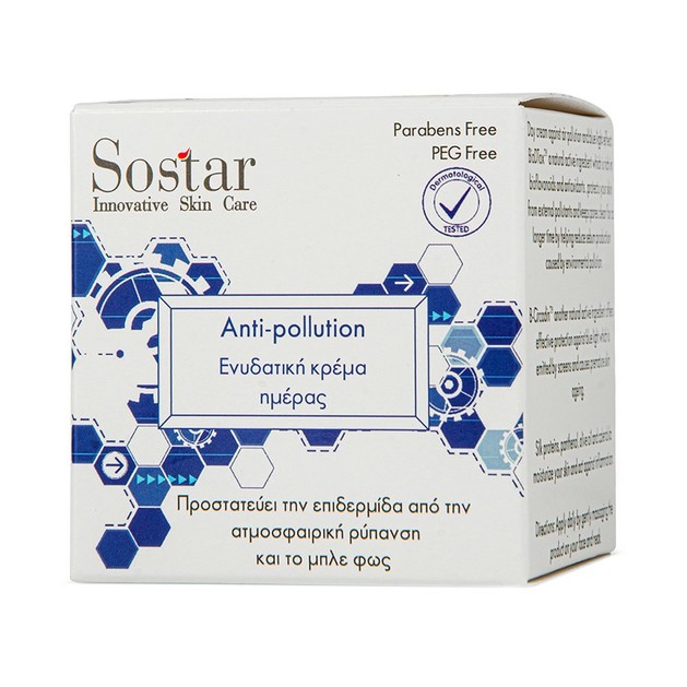 Sostar Anti-pollution Ενυδατική Κρέμα Ημέρας 50ml Sostar Anti-pollution Ενυδατική Κρέμα Ημέρας 50ml