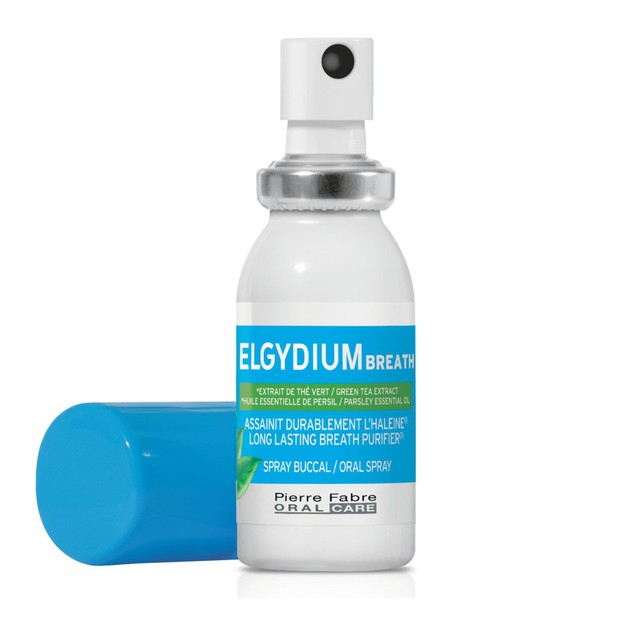 Elgydium Breath Oral Spray Κατά της Κακοσμίας του Στόματος, Χαρίζει Φρέσκια Αναπνοή που Διαρκεί 15ml Elgydium Breath Oral Spray Κατά της Κακοσμίας του Στόματος, Χαρίζει Φρέσκια Αναπνοή που Διαρκεί 15ml
