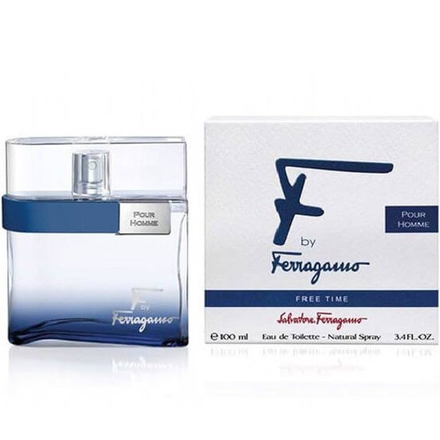 Salvatore Ferragamo F by Free Time Eau De Toilette 100ml Salvatore Ferragamo F by Free Time Eau De Toilette 100ml