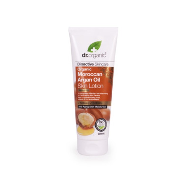 Dr.Organic Organic Moroccan Argan Oil Skin Lotion 200ml Dr.Organic Organic Moroccan Argan Oil Skin Lotion 200ml