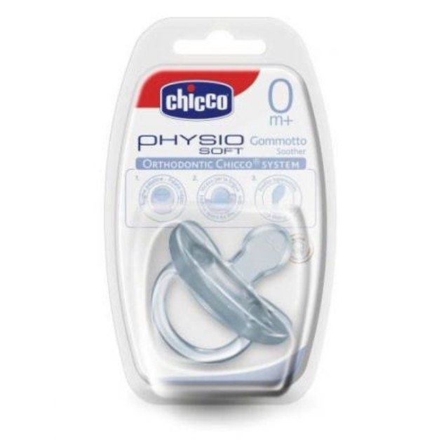 Chicco Πιπίλα Physio Soft Όλο Σιλικόνη 0m+ Chicco Πιπίλα Physio Soft Όλο Σιλικόνη 0m+