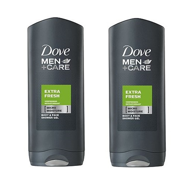 Dove Πακέτο Προσφοράς Men Αφρόλουτρο Extra Fresh 2 x 400ml Dove Πακέτο Προσφοράς Men Αφρόλουτρο Extra Fresh 2 x 400ml