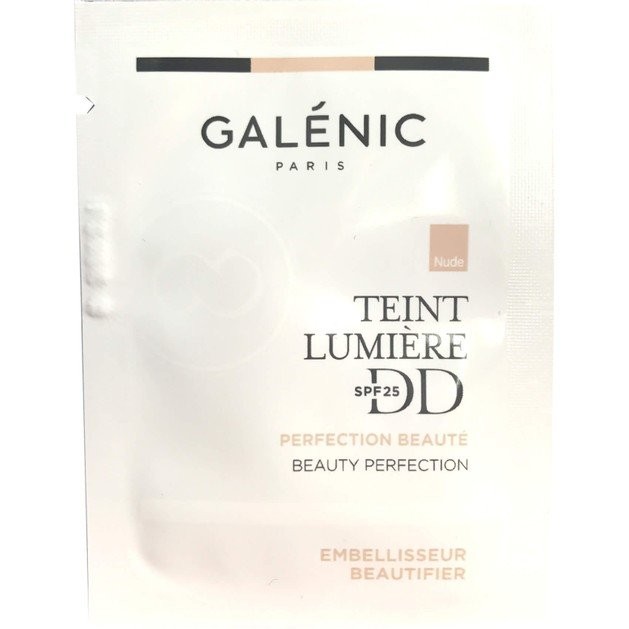 Δείγμα Galenic Teint Lumiere DD Spf25 Perfection Ενυδατική Κρέμα με Χρώμα και Δείκτη Αντηλιακής Προστασίας, Nude 2ml Δείγμα Galenic Teint Lumiere DD Spf25 Perfection Ενυδατική Κρέμα με Χρώμα και Δείκτη Αντηλιακής Προστασίας, Nude 2ml