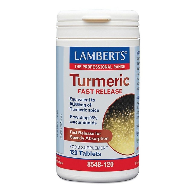 Lamberts Turmeric Fast Release 10.000mg 120tabs Lamberts Turmeric Fast Release 10.000mg 120tabs