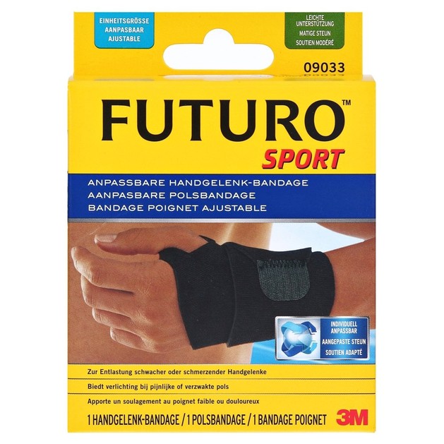 Futuro Sport Ρρυθμιζόμενο Περικάρπιο Basic 1τμχ 09033 Futuro Sport Ρρυθμιζόμενο Περικάρπιο Basic 1τμχ 09033