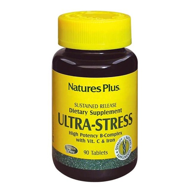 Nature\'s Plus Ultra Stress with Iron Καταπολέμηση Σωματικού Στρες, Ενίσχυση Δυνάμεων 30tabs Nature\'s Plus Ultra Stress with Iron Καταπολέμηση Σωματικού Στρες, Ενίσχυση Δυνάμεων 30tabs
