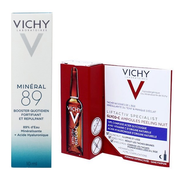 Δώρο Vichy Mineral 89 Booster Ενυδάτωσης Προσώπου 10ml & Vichy Liftactiv Specialist Glyco-C Night Pell 2ml Δώρο Vichy Mineral 89 Booster Ενυδάτωσης Προσώπου 10ml & Vichy Liftactiv Specialist Glyco-C Night Pell 2ml