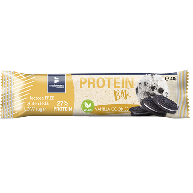 My Elements Protein Bar Vegan Vanilla Cookies Μπάρα Πρωτεΐνης Χωρίς Λακτόζη και Γλουτένη 40g My Elements Protein Bar Vegan Vanilla Cookies Μπάρα Πρωτεΐνης Χωρίς Λακτόζη και Γλουτένη 40g