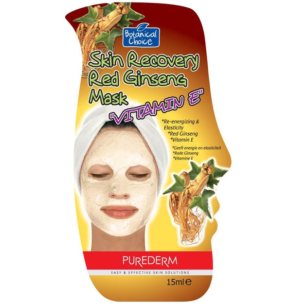 Vican Purederm Skin Recovery Red Ginseng Mask \ Vican Purederm Skin Recovery Red Ginseng Mask \