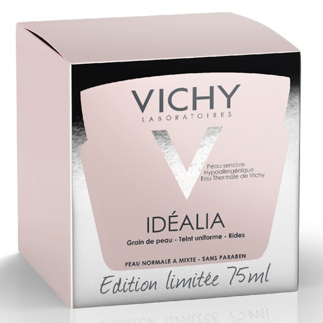 Vichy Idealia Limited Edition Αντιρυτιδική Κρέμα Προσώπου που Μειώνει τις Πρώτες Ρυτίδες & Συσφίγγει τους Πόρους 75ml Vichy Idealia Limited Edition Αντιρυτιδική Κρέμα Προσώπου που Μειώνει τις Πρώτες Ρυτίδες & Συσφίγγει τους Πόρους 75ml