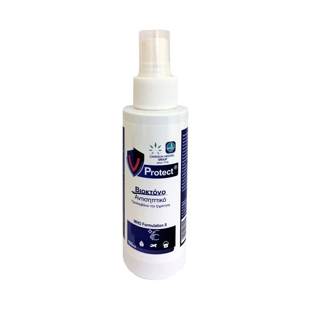 Cannsun Medhel Vprotect Βιοκτόνο Αντισηπτικό 100ml Cannsun Medhel Vprotect Βιοκτόνο Αντισηπτικό 100ml