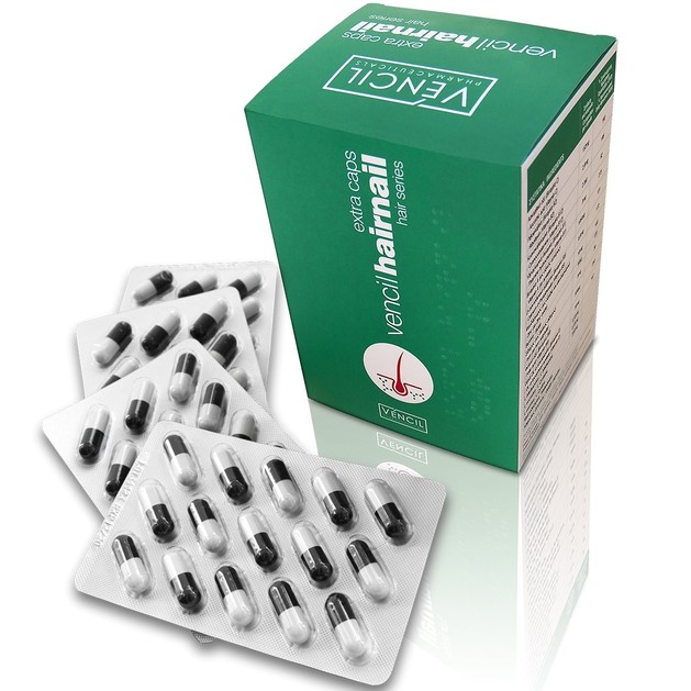 Vencil Hairnail Caps Συμπλήρωμα Διατροφής για την Υγεία των Νυχιών & του Δέρματος 90 Κάψουλες Vencil Hairnail Caps Συμπλήρωμα Διατροφής για την Υγεία των Νυχιών & του Δέρματος 90 Κάψουλες