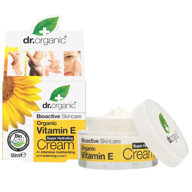 Dr Organic Vitamin E Super Hydrating Cream 50ml Dr Organic Vitamin E Super Hydrating Cream 50ml