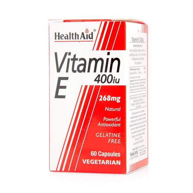 Health Aid Vitamin E 400iu 60caps Health Aid Vitamin E 400iu 60caps