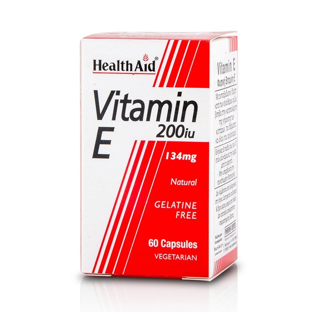 Health Aid Vitamin E 200iu 60caps Health Aid Vitamin E 200iu 60caps