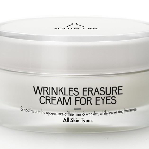 YOUTH LAB. Wrinkles Erasure Cream For Eyes, Αντιρυτιδική κρέμα ματιών 15ml YOUTH LAB. Wrinkles Erasure Cream For Eyes, Αντιρυτιδική κρέμα ματιών 15ml