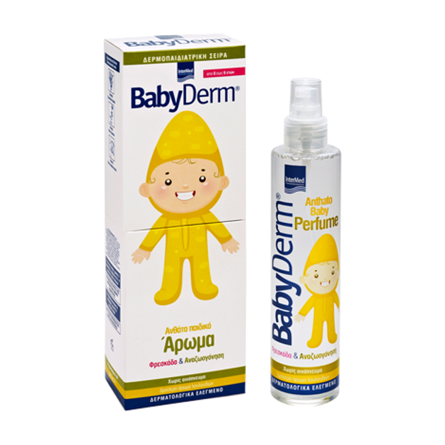 Babyderm Anthato Baby Parfum Παιδικό Άρωμα Χωρίς Οινόπνευμα 200ml Babyderm Anthato Baby Parfum Παιδικό Άρωμα Χωρίς Οινόπνευμα 200ml