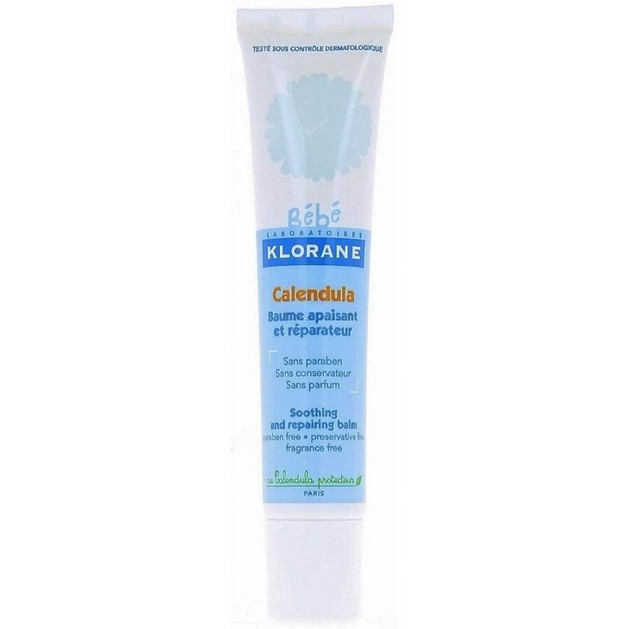 Klorane Bebe Calendula Baume Apaisant et Reparateur 40ml Klorane Bebe Calendula Baume Apaisant et Reparateur 40ml