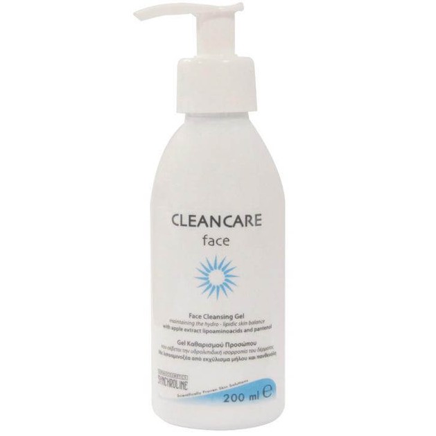 Synchroline Face Cleansing Gel Αφρίζον Gel Καθαρισμού Προσώπου με Καταπραϋντική Δράση για Όλους τους Τύπους Δέρματος 200ml Synchroline Face Cleansing Gel Αφρίζον Gel Καθαρισμού Προσώπου με Καταπραϋντική Δράση για Όλους τους Τύπους Δέρματος 200ml