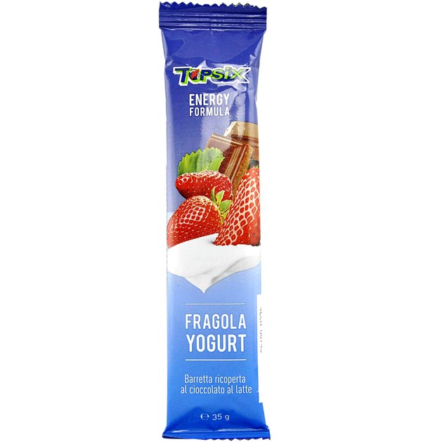 Topsix Energy Bar Σοκολάτας με Γιαούρτι & Φράουλα 35gr Topsix Energy Bar Σοκολάτας με Γιαούρτι & Φράουλα 35gr