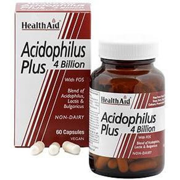 Health Aid Acidophilus Plus 4 bilion 60caps Health Aid Acidophilus Plus 4 bilion 60caps