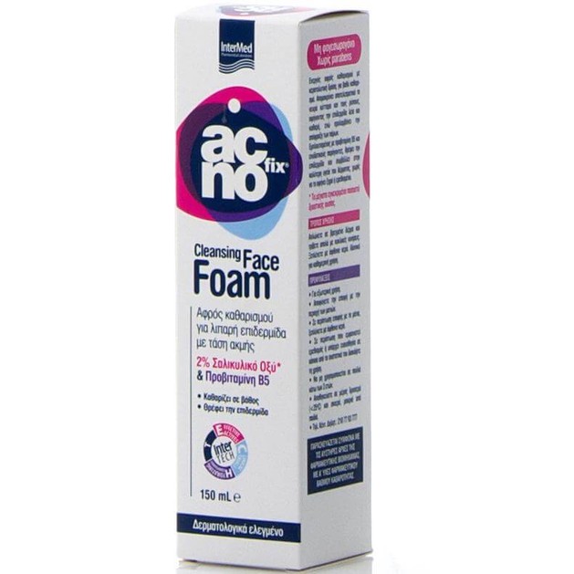 Acnofix Cleansing Face Foam Αφρός Καθαρισμού για Λιπαρή Επιδερμίδα με Τάση Ακμής 150ml Acnofix Cleansing Face Foam Αφρός Καθαρισμού για Λιπαρή Επιδερμίδα με Τάση Ακμής 150ml