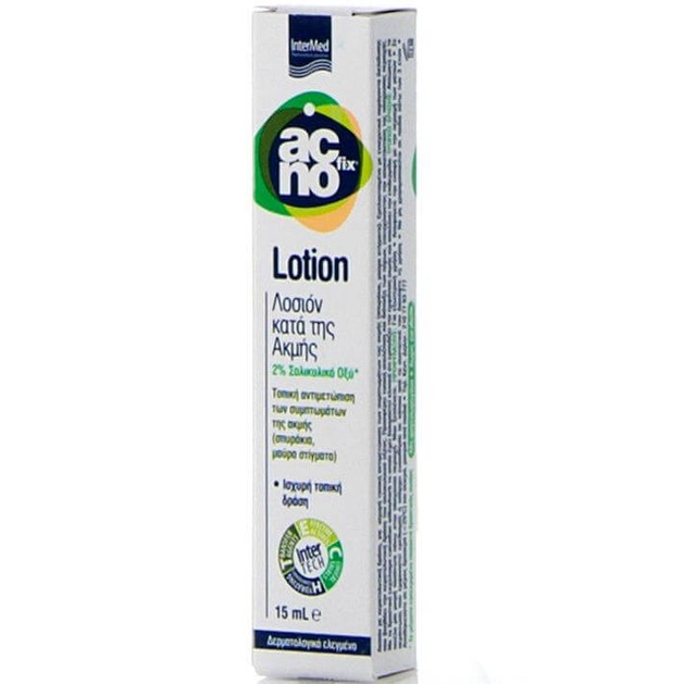 Acnofix Anti Acne Lotion Λοσιόν Τοπικής Αντιμετώπισης των Συμπτωμάτων της Ακμής (Σπυράκια, Μαύρα Στίγματα) 15ml Acnofix Anti Acne Lotion Λοσιόν Τοπικής Αντιμετώπισης των Συμπτωμάτων της Ακμής (Σπυράκια, Μαύρα Στίγματα) 15ml