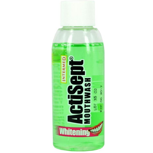 Actisept Mouthwash Whitening Φυσικά Λευκά Δόντια με Υπέροχη Γεύση 60ml Actisept Mouthwash Whitening Φυσικά Λευκά Δόντια με Υπέροχη Γεύση 60ml