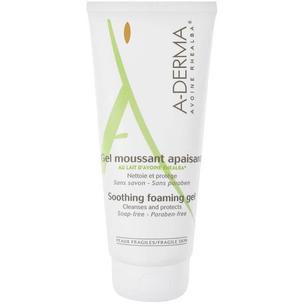A-Derma Soins Originels Gel Moussant Apaisant 200ml A-Derma Soins Originels Gel Moussant Apaisant 200ml