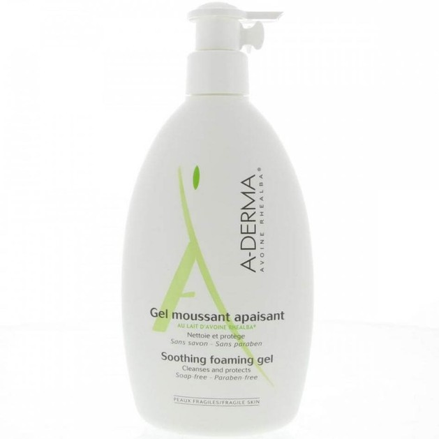 A-Derma Soins Originels Gel Moussant Apaisant 500ml A-Derma Soins Originels Gel Moussant Apaisant 500ml