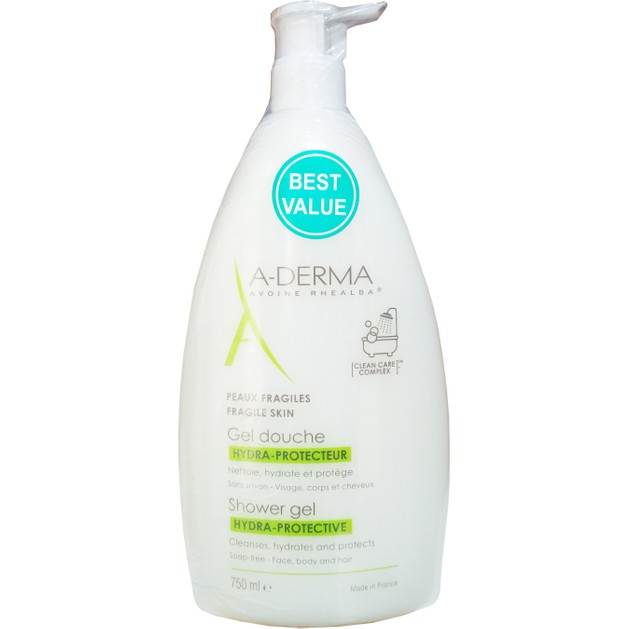 A-Derma Gel Douche Hydra - Protective 750ml A-Derma Gel Douche Hydra - Protective 750ml
