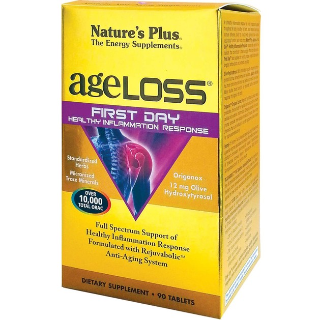 Nature\'s Plus AgeLoss First Day Healthy Inflammation Response Αντιοξειδωτικές Βιταμίνες 90tabs Nature\'s Plus AgeLoss First Day Healthy Inflammation Response Αντιοξειδωτικές Βιταμίνες 90tabs