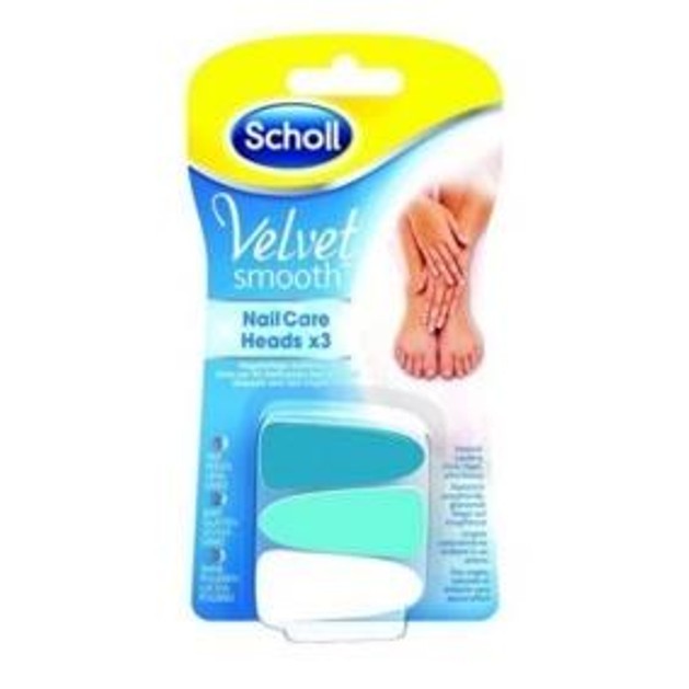 Dr Scholl Velvet Smooth Nail Care Heads Ανταλλακτικά 3τμχ Dr Scholl Velvet Smooth Nail Care Heads Ανταλλακτικά 3τμχ