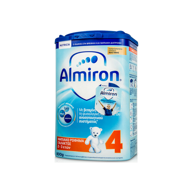 Nutricia Almiron 4 Νηπιακό Ρόφημα Γάλακτος 2-3 Ετών 800gr Nutricia Almiron 4 Νηπιακό Ρόφημα Γάλακτος 2-3 Ετών 800gr
