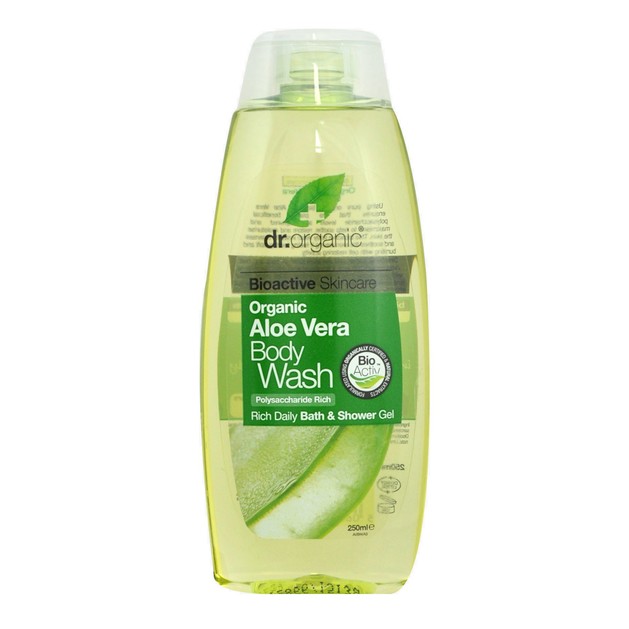 Dr Organic Aloe Vera Body Wash 250ml Dr Organic Aloe Vera Body Wash 250ml