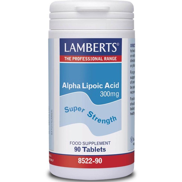 Lamberts Alpha Lipoic Acid 300mg 90 tabs Lamberts Alpha Lipoic Acid 300mg 90 tabs