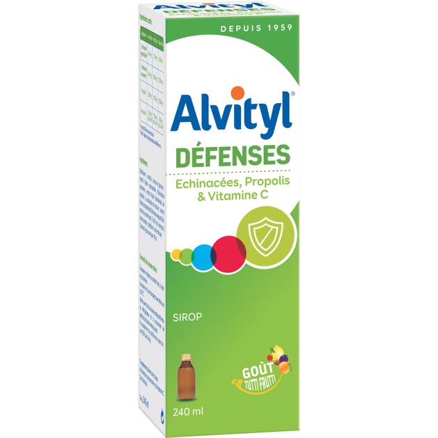 Alvityl Defences Σιρόπι με Εχινάκεια Πρόπολη & Βιταμίνη C 240ml Alvityl Defences Σιρόπι με Εχινάκεια Πρόπολη & Βιταμίνη C 240ml