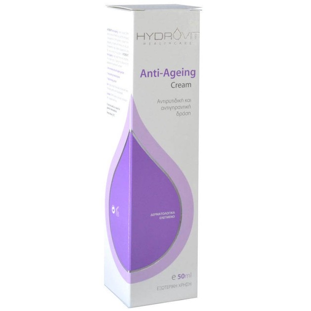 Hydrovit Anti-Ageing Cream Κρέμα με Αντιρυτιδική και Αντιγηραντική Δράση 50ml Hydrovit Anti-Ageing Cream Κρέμα με Αντιρυτιδική και Αντιγηραντική Δράση 50ml
