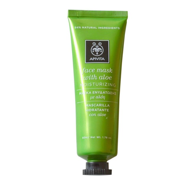 Apivita Face Mask With Aloe 50ml Apivita Face Mask With Aloe 50ml